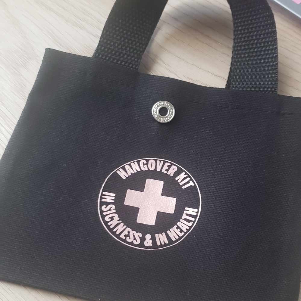 Mini Bachelorette Hangover Kit Bags